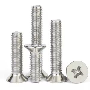 Stainless Steel Cross Countersunk Head Screw – Grade 8 | 304 SS | Metric Thread
