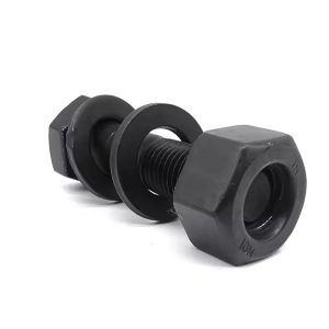 DIN6914/A325/A490 Heavy-Duty Hex Bolts – Black Structural Steel Bolts