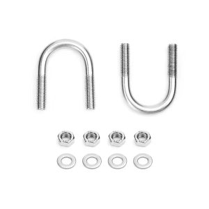 Galvanized Carbon Steel U-Bolt for Structural Steel Projects – DIN 3570 Standard | Custom Size | HDG & Zinc Coated